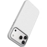 Levelo Fiora MagSafe Silicone Case Silver iPhone 17 Pro Max - LVLFIOM17PMSL