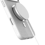 Levelo Fiora MagSafe Silicone Case Silver iPhone 17 Pro Max - LVLFIOM17PMSL