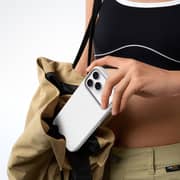 Levelo Fiora MagSafe Silicone Case Silver iPhone 17 Pro Max - LVLFIOM17PMSL