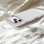 Levelo Fiora MagSafe Silicone Case Silver iPhone 17 Pro Max - LVLFIOM17PMSL