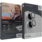 Levelo LucentDuo Lens Protector Silver iPhone 17 - LVLLCDUOL17SL
