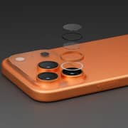 Levelo Lucenttrio Camera Lens Protector Titanium Orange iPhone 17 Pro / Pro Max - LVLLCTRIOL17PPMTTOR