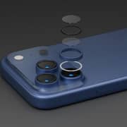 Levelo Lucenttrio Camera Lens Protector Titanium Blue iPhone 17 Pro / Pro Max - LVLLCTRIOL17PPMTTDBL