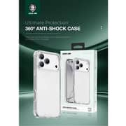 Green Lion Anti-Shock Clear Case Transparent iPhone 17 Pro Max - GNASC17PMCL