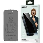 Green Lion 9H Steve Privacy Screen Protector Black iPhone 17 - GN9HSPY17BK