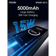 Tecno Spark Go 2 4G 64GB 3GB RAM Veil White Dual Sim Smartphone