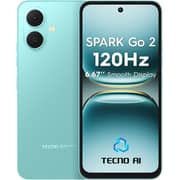 Tecno Spark Go 2 4G 128GB 4GB RAM Turquoise Green Dual Sim Smartphone