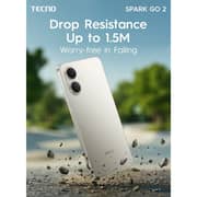 Tecno Spark Go 2 4G 128GB 4GB RAM Titanium Grey Dual Sim Smartphone