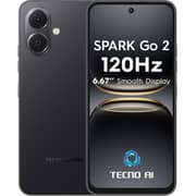 Tecno Spark Go 2 4G 64GB 3GB RAM Ink Black Dual Sim Smartphone