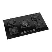 Kitchen Line Femas Built In Gas Hob 90 cm 5 Burners, Black - SC225