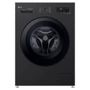 LG 8 kg Front Load Washing Machine 1400RPM, ThinQ (Wi-Fi) - Onyx Black - F4Y2QYG6X