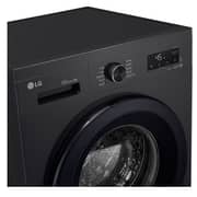 LG 8 kg Front Load Washing Machine 1400RPM, ThinQ (Wi-Fi) - Onyx Black - F4Y2QYG6X