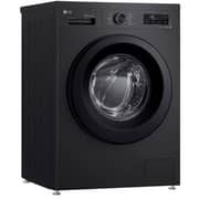 LG 8 kg Front Load Washing Machine 1400RPM, ThinQ (Wi-Fi) - Onyx Black - F4Y2QYG6X