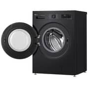 LG 8 kg Front Load Washing Machine 1400RPM, ThinQ (Wi-Fi) - Onyx Black - F4Y2QYG6X