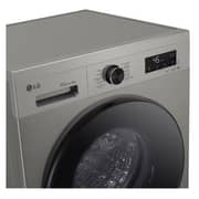 LG 8 kg Front Load Washing Machine 1400 RPM ThinQ (Wi-Fi) - Platinum Silver - F4Y2TYGYP