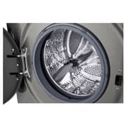 LG 8 kg Front Load Washing Machine 1400 RPM ThinQ (Wi-Fi) - Platinum Silver - F4Y2TYGYP