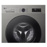 LG 8 kg Front Load Washing Machine 1400 RPM ThinQ (Wi-Fi) - Platinum Silver - F4Y2TYGYP