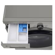 LG 8 kg Front Load Washing Machine 1400 RPM ThinQ (Wi-Fi) - Platinum Silver - F4Y2TYGYP