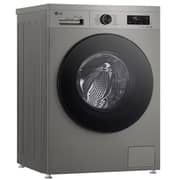 LG 8 kg Front Load Washing Machine 1400 RPM ThinQ (Wi-Fi) - Platinum Silver - F4Y2TYGYP