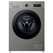 LG 7 kg Inverter Front Load Washing Machine - 1400RPM - Platinum Silver - F4Y2QYG6P