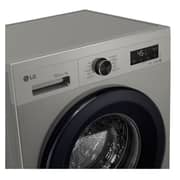 LG 7 kg Inverter Front Load Washing Machine - 1400RPM - Platinum Silver - F4Y2QYG6P