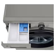 LG 7 kg Inverter Front Load Washing Machine - 1400RPM - Platinum Silver - F4Y2QYG6P