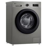 LG 7 kg Inverter Front Load Washing Machine - 1400RPM - Platinum Silver - F4Y2QYG6P