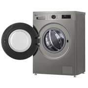 LG 7 kg Inverter Front Load Washing Machine - 1400RPM - Platinum Silver - F4Y2QYG6P
