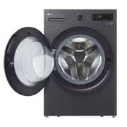 LG 15Kg/ 8kg Washer & Dryer 6 Motion AI DD Motor TruboWash, TurboDry - Essence Graphite - Gray- F0Z6DRP24
