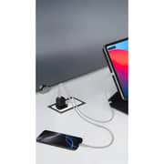 Levelo Vero GaN Double Port Adapter Black/Blue - LVLVRO45WCCBKBL