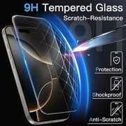 FITIT Clear Tempered Glass Screen Protector for iPhone 17, 6.3-Inch – Anti-Scratch, Ultra HD Clarity, Easy Installation