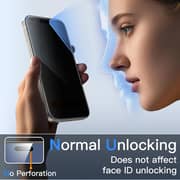 FITIT Privacy Tempered Glass Screen Protector for iPhone 17, 6.3-Inch – Anti-Spy, 9H Hardness, Case Friendly, Easy Installation