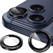 FITIT Tempered Glass Camera Lens Protector for iPhone 17 Pro / Pro Max, Black