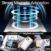 FITIT Clear MagSafe Case for iPhone 17 Pro Max – Transparent Shockproof Protective Cover with Magnetic Ring