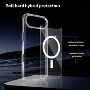 FITIT Clear MagSafe Case for iPhone Air – Transparent Shockproof Protective Cover with Magnetic Ring