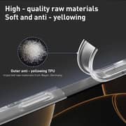 FITIT Clear MagSafe Case for iPhone Air – Transparent Shockproof Protective Cover with Magnetic Ring