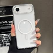 FITIT Clear MagSafe Case for iPhone Air – Transparent Shockproof Protective Cover with Magnetic Ring