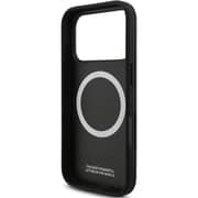 BMW MagSafe Leather Case Black iPhone 17 Pro - BMOHMP17L25PCSPEK