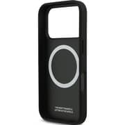 BMW Leather Case Navy Black iPhone 17 Pro - BMOHMP17L25PCPSVK