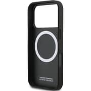 BMW MagSafe Full Wrapped Leather Case Red iPhone 17 Pro - BMOHMP17L25PFWSMR