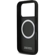 BMW MagSafe Leather Case Navy/Black iPhone 17 Pro Max - BMOHMP17X25PCPSVK