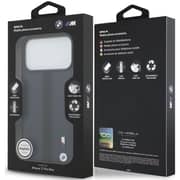 BMW MagSafe Leather Case Navy/Black iPhone 17 Pro Max - BMOHMP17X25PCPSVK