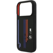 BMW MagSafe Liquid Silicone Case Black iPhone 17 Pro - BMOHMP17L25SCTSK