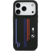 BMW MagSafe Liquid Silicone Case Black iPhone 17 Pro - BMOHMP17L25SCTSK