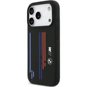 BMW MagSafe Liquid Silicone Case Black iPhone 17 Pro - BMOHMP17L25SCTSK