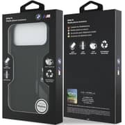 BMW MagSafe Silicone Case Black iPhone 17 Pro Max - BMOHMP17X25SDBSK