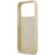 Karl Lagerfeld MagSafe Leather Case Beige iPhone 17 Pro Max - KLOHMP17XPSMLRKCE