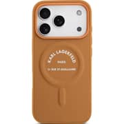 Karl Lagerfeld MagSafe Case Brown iPhone 17 Pro Max - KLOHMP17XPSKRSGEW