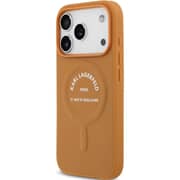 Karl Lagerfeld MagSafe Case Brown iPhone 17 Pro Max - KLOHMP17XPSKRSGEW