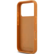 Karl Lagerfeld Leather Case Brown iPhone 17 Pro - KLOHCP17LPSKMGVW